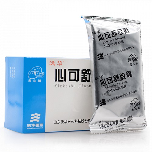 沃华 心可舒胶囊 0.3g*72粒