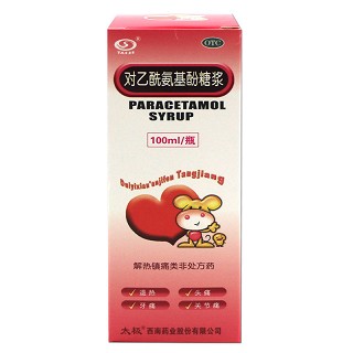 太极  对乙酰氨基酚糖浆 100ml:2.4g 