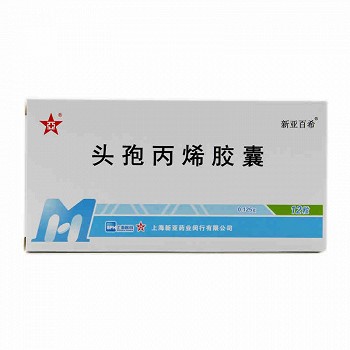 新亚百希 头孢丙烯胶囊 0.125g*12粒