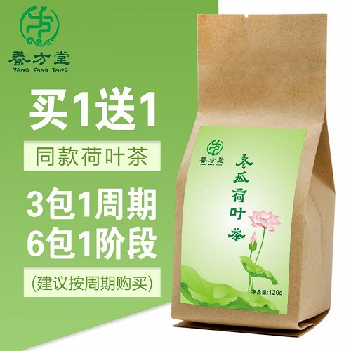 养方堂 冬瓜荷叶茶 120g（30小包）