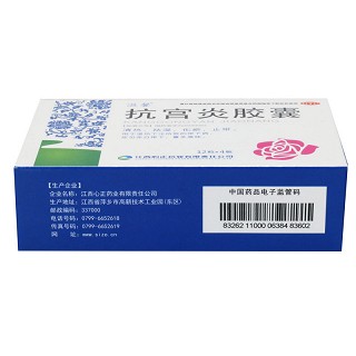 温馨  抗宫炎胶囊 0.5g*12粒*4板