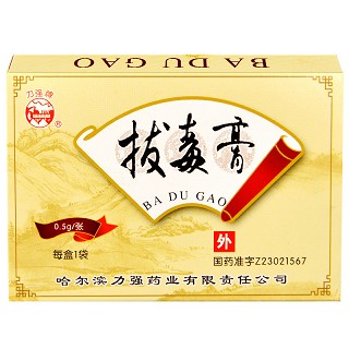 力强牌 拔毒膏 0.5g*5张
