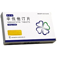 舒乐康 辛伐他汀片 10mg*20片