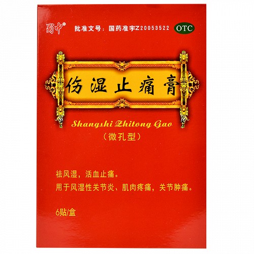 伤湿止痛膏 10cm*7cm*6贴