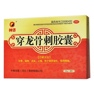 神济 穿龙骨刺胶囊 0.5g*48粒