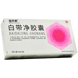 益妍康 白带净胶囊 0.45g*2粒