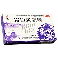 道君 胃康灵胶囊 0.4g*12粒*2板