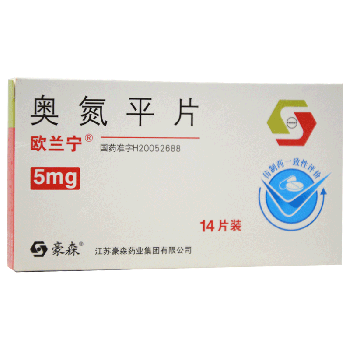 欧兰宁 奥氮平片  5mg*14片