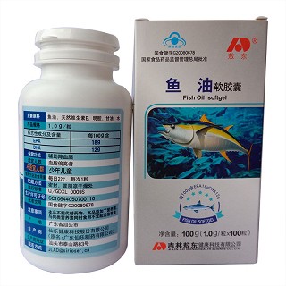 敖东 鱼油软胶囊 1.0g*100粒
