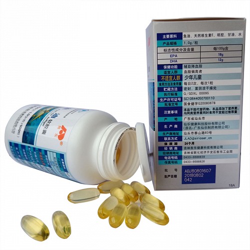 敖东 鱼油软胶囊 1.0g*100粒