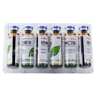 一品红 银黄口服液 10ml*6支