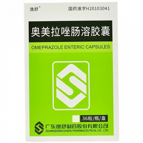 逸舒 奥美拉唑肠溶胶囊 20mg*36粒