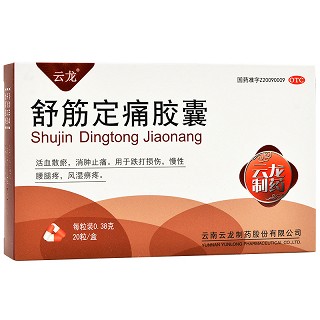 云龙 舒筋定痛胶囊 0.38g*20粒