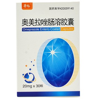 华烁 奥美拉唑肠溶胶囊 20mg*30粒