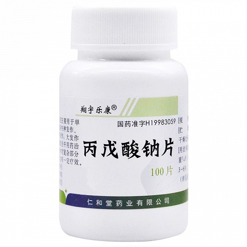 翔宇乐康  丙戊酸钠片 0.2g*100片