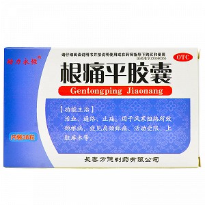 动力永恒 根痛平胶囊 0.3g*38粒