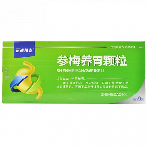 正道邦克 参梅养胃颗粒 16g*9袋