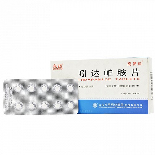 高易肖 吲达帕胺片 25mg*30片