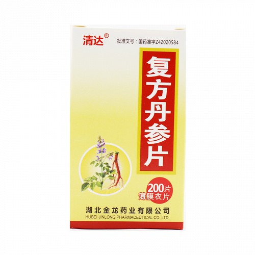 清达 复方丹参片(薄膜衣) 0.32g*200片