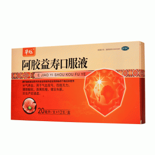华烨 阿胶益寿口服液 20ml*12支