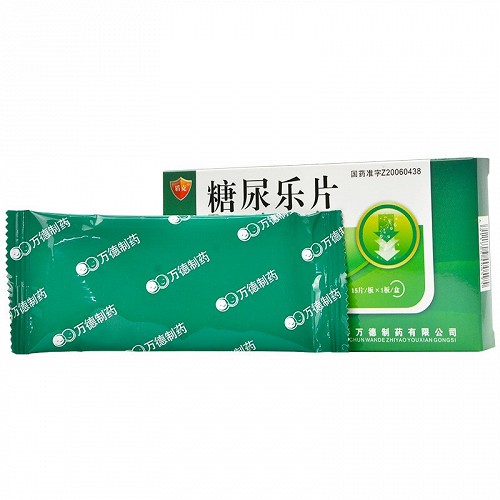 盾克糖尿乐片062g15片盒