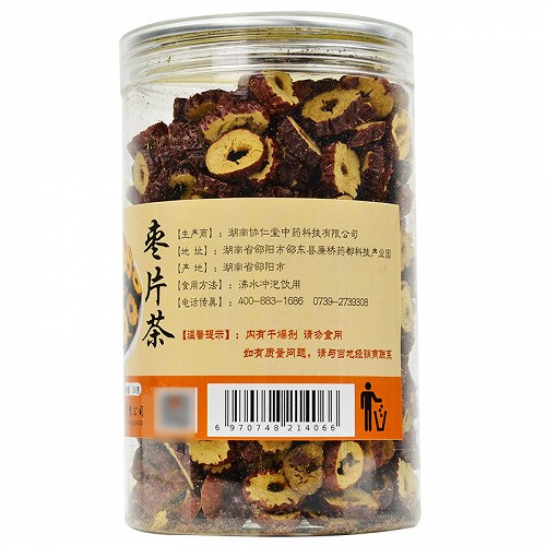 颜风 枣片茶 160g