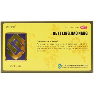 逸舒金装 咳特灵胶囊 24粒