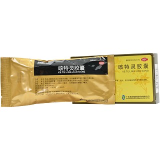 逸舒金装 咳特灵胶囊 24粒