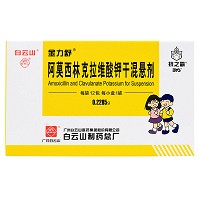 金力舒 阿莫西林克拉维酸钾干混悬剂(7:1) 0.2285g*12包
