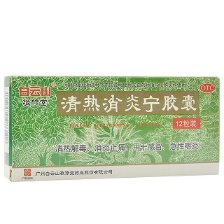 白云山敬修堂 清热消炎宁胶囊 0.32g*12粒