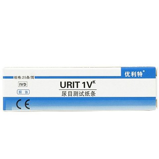 优利特 酮体URIT（1VK尿目测试纸条） 25条