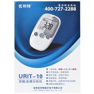 优利特 URIT-10尿酸血糖分析仪 1个