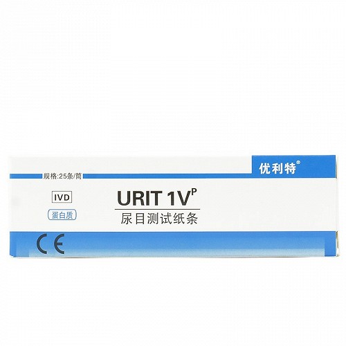 优利特 蛋白质URIT（1VP尿目测试纸条） 25条