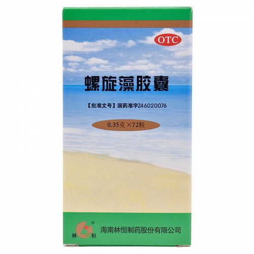 林恒 螺旋藻胶囊 0.35g*72粒