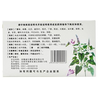 威尔曼 藿香祛暑软胶囊 0.45g*20粒