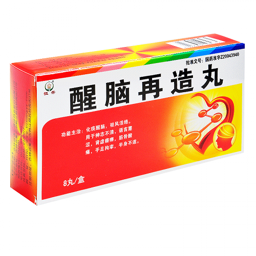 恒帝 醒脑再造丸 9g*8丸