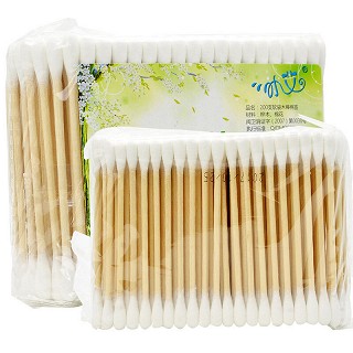 小艾 木棒棉签（软袋） 200支
