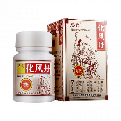 廖氏化风丹0.12g*90粒(瓶装)价格及说明书-功效与作用-亮健好药网
