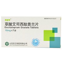 百适可 草酸艾司西酞普兰片 10mg*7片