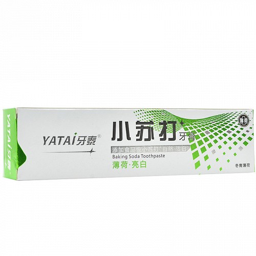 YATAI牙泰 小苏打牙膏（薄荷亮白） 100g