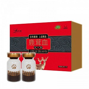 鹿归春 鹿茸血冻干粉 1g*10瓶