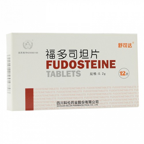 舒可达福多司坦片02g12片