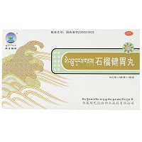 神水藏药 石榴健胃丸 0.6g*16丸*3板