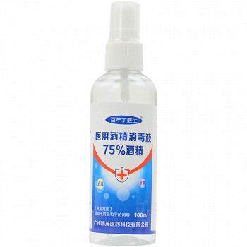 百年丁医生 医用酒精消毒液 100ml