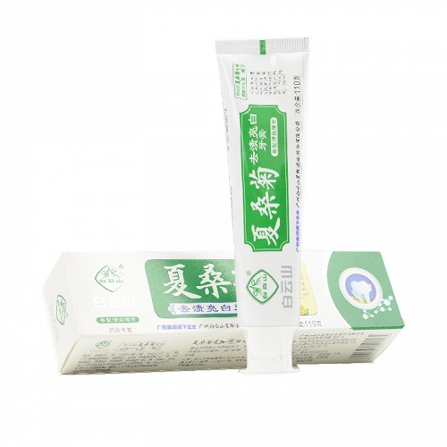 白云山 夏桑菊去渍亮白牙膏 110g