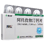 阿乐 阿托伐他汀钙片 20mg*7片