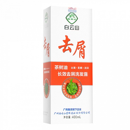 白云山 茶树油长效去屑洗发露 400ml