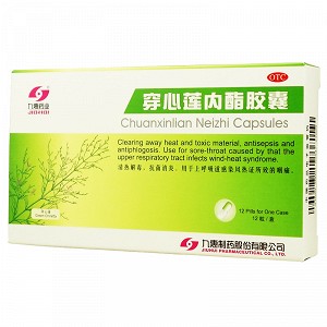 九惠    穿心莲内酯胶囊   0.33g*12粒