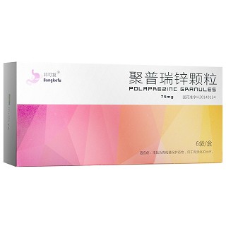 邦可复 聚普瑞锌颗粒 75mg*6袋