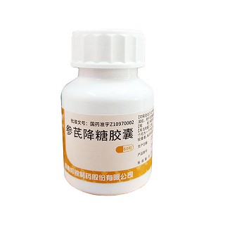 羚锐 参芪降糖胶囊（瓶装） 0.35g*60粒